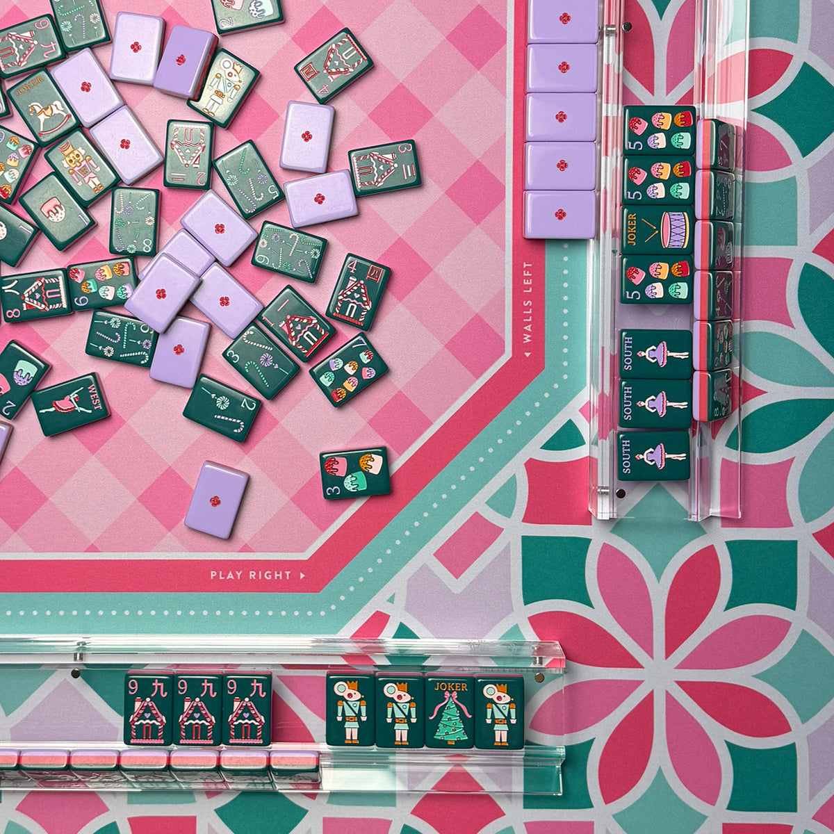Cara Fleur Mahjong Mat